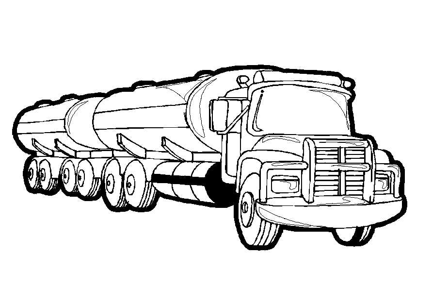 Coloriage d'un camion de pompiers en pleine intervention