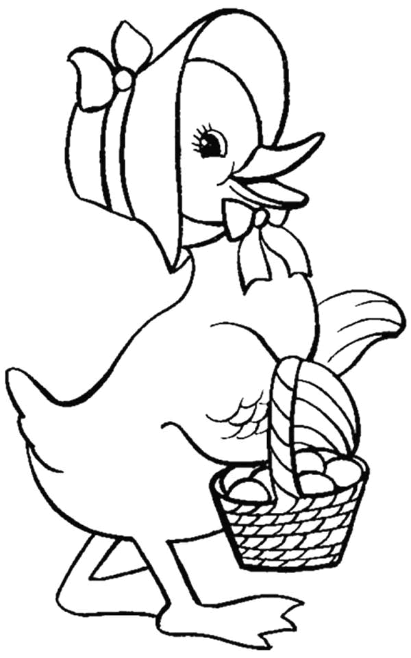 Un canard joyeux nageant sur un plan d’eau paisible