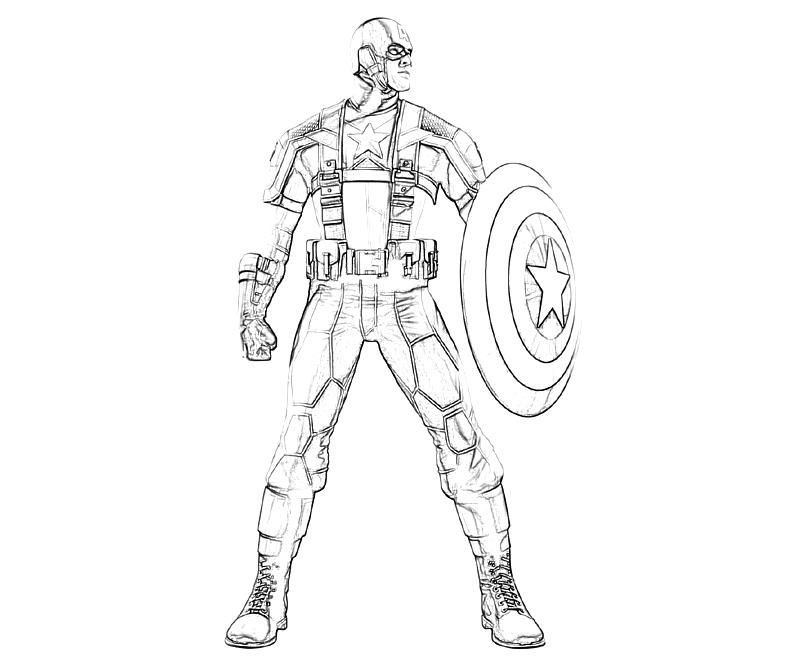Captain America se prépare au combat dans un décor héroïque