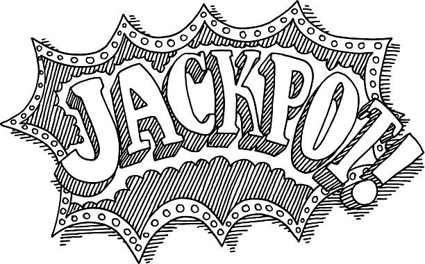 Coloriage d'une scène de casino avec des cartes et des jetons