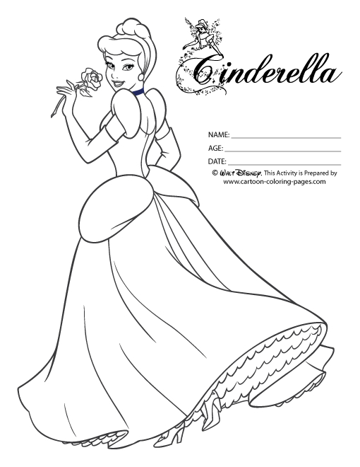Cendrillon dans sa robe de bal au milieu de la salle de danse