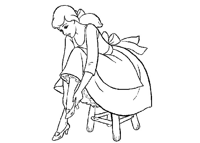 Cendrillon dans sa robe de bal, attendant son prince dans un décor royal