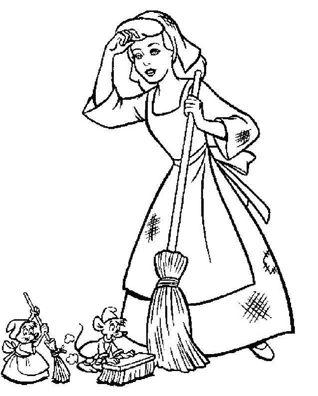 Cendrillon en train de danser au bal sous un ciel étoilé