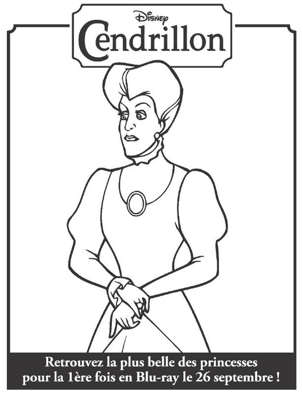 Cendrillon au bal, entourée de sa robe élégante