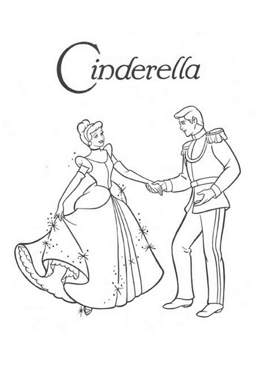Cendrillon en pleine préparation pour le bal dans son jardin
