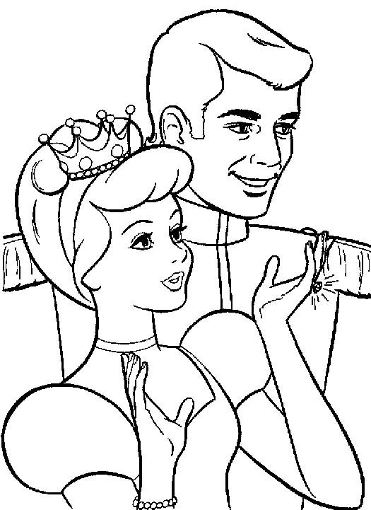 Cendrillon en train de danser à un bal féérique