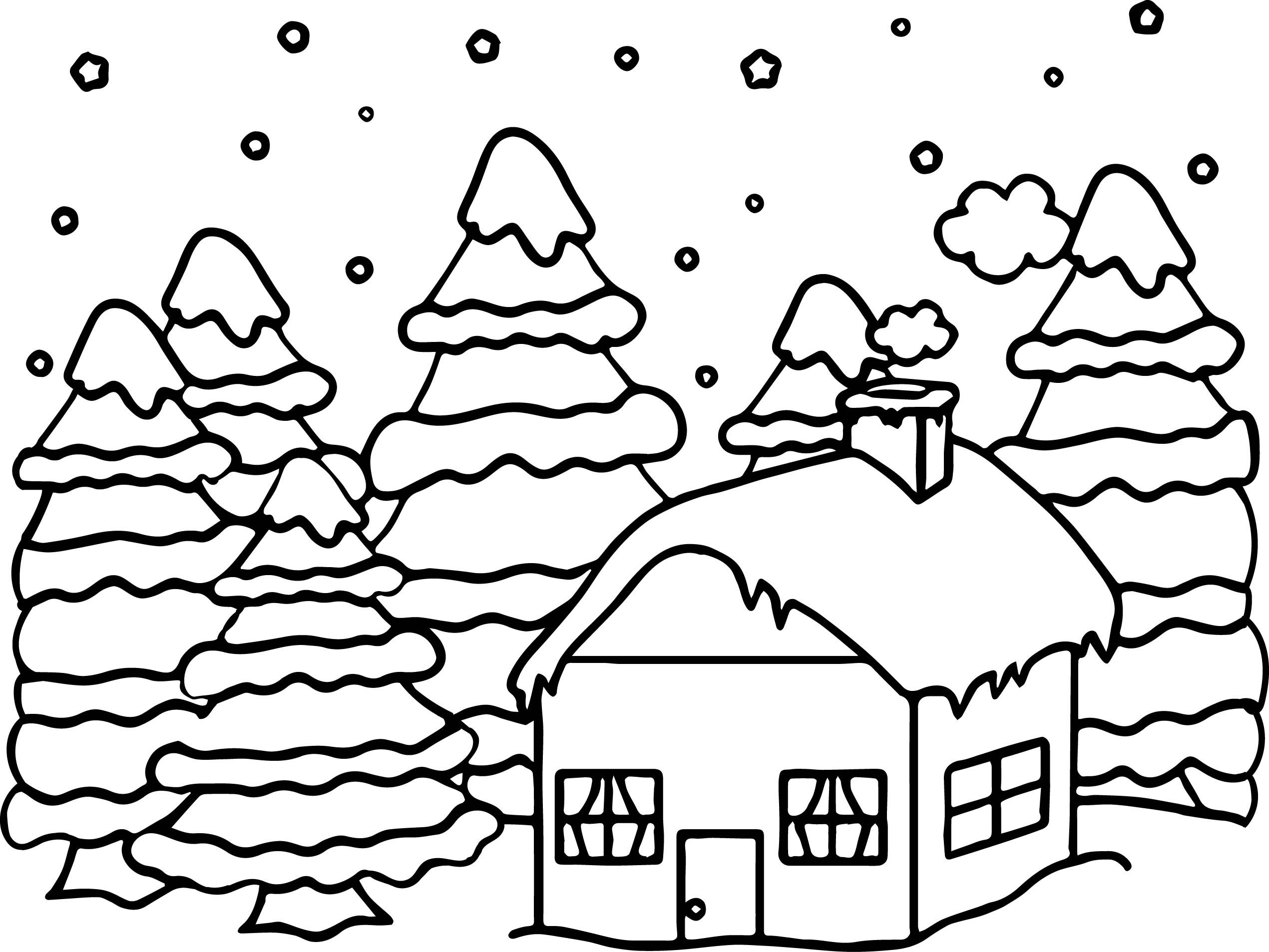 Chalet en bois au cœur de la montagne avec un paysage enneigé