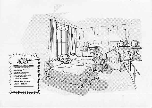 Coloriage d'une chambre accueillante avec des meubles variés
