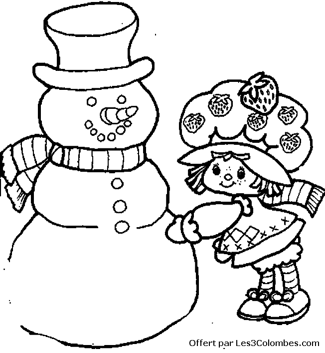 Charlotte aux fraises et Fraisinette dans un jardin ensoleillé Charlotte aux fraises et Fraisinette dans un jardin ensoleillé