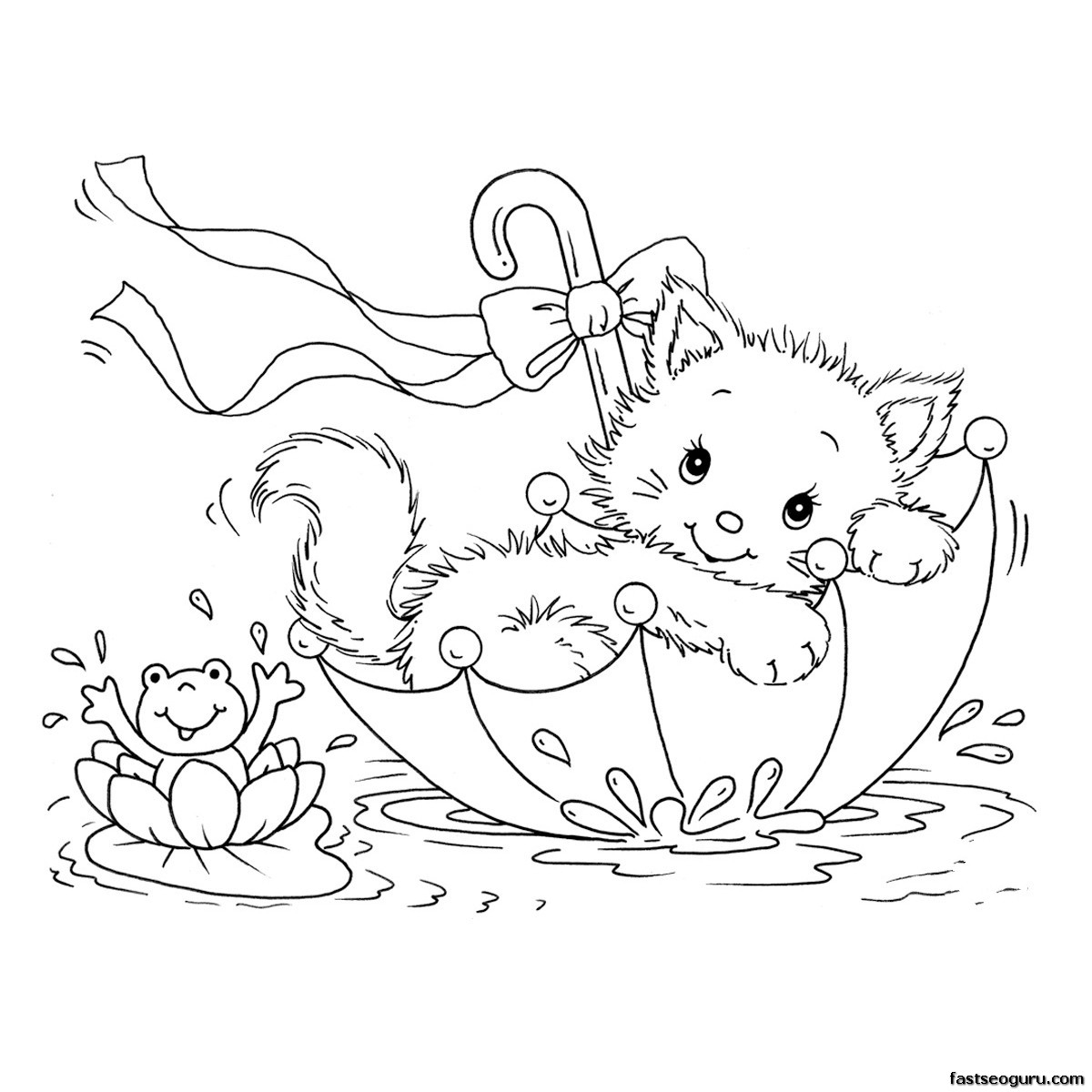 Un chat assis paisiblement dans un jardin fleuri