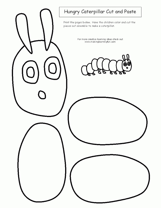 Coloriage d'une chenille sur une feuille avec des motifs floraux