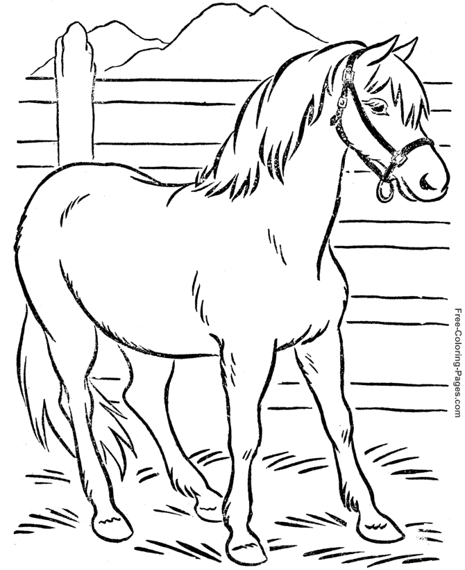 Un cheval majestueux se tenant dans un champ verdoyant