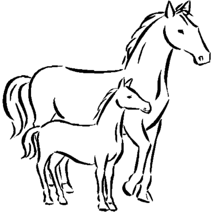 Cheval majestueux trottant dans un paysage naturel