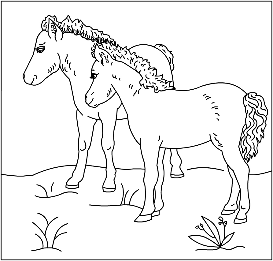 Un cheval majestueux trottant dans un paysage champêtre