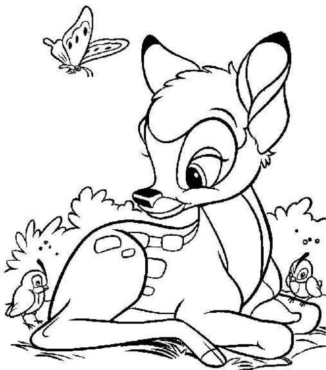 Coloriage d'un chevreuil majestueux dans son habitat naturel