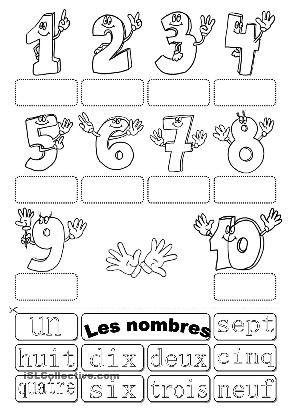 Coloriage de chiffres avec des motifs ludiques et variés