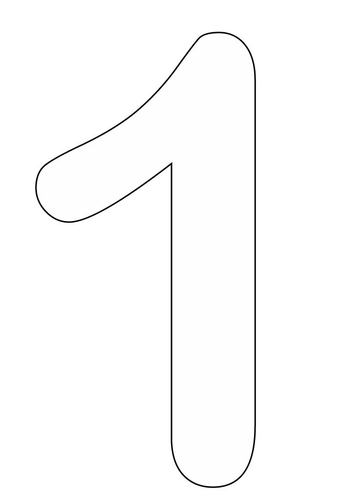 Coloriage de chiffres décorés avec des motifs variés