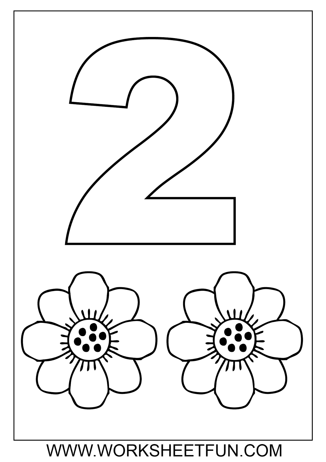 Coloriage de chiffres avec des motifs ludiques et colorés