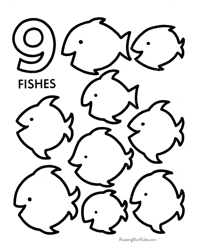 Coloriage de chiffres enjoués avec des éléments ludiques