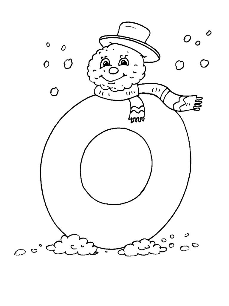 Coloriage de chiffres entourés d'éléments ludiques et colorés