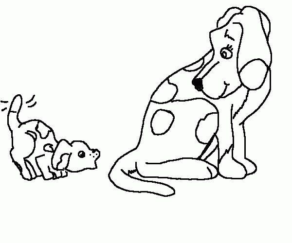 Un chiot joyeux jouant dans un jardin ensoleillé Un chiot joyeux jouant dans un jardin ensoleillé