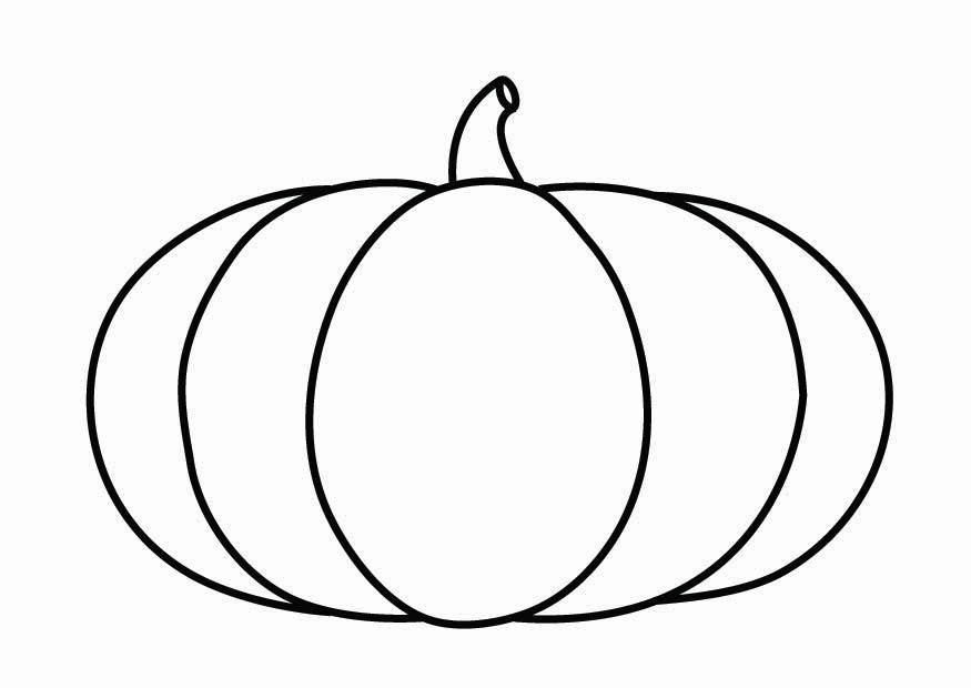 Coloriage d'une citrouille ornée avec des motifs décoratifs