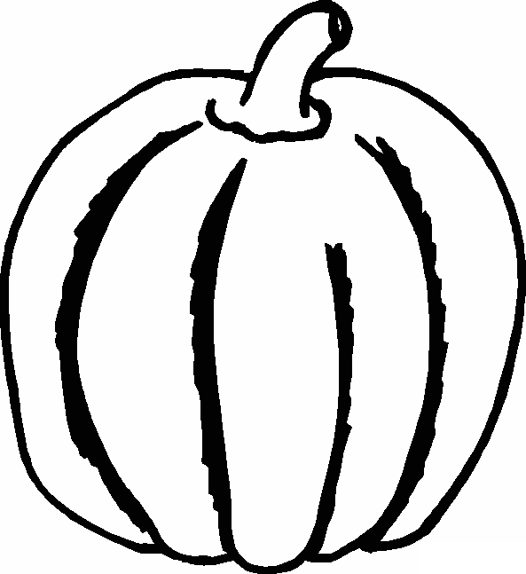 Coloriage d'une citrouille souriante entourée de fleurs