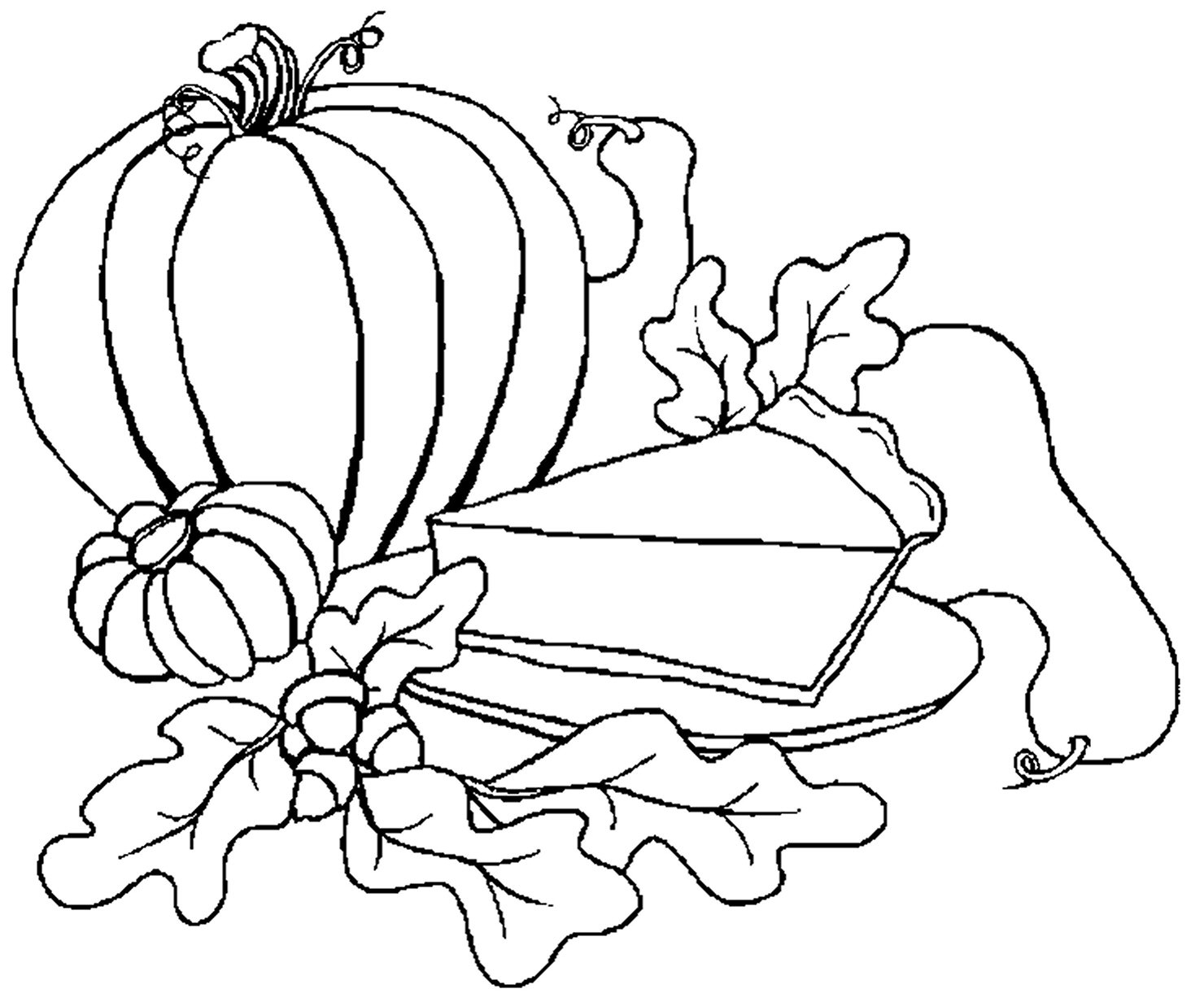 Coloriage d'une citrouille au sourire chaleureux dans un décor automnal