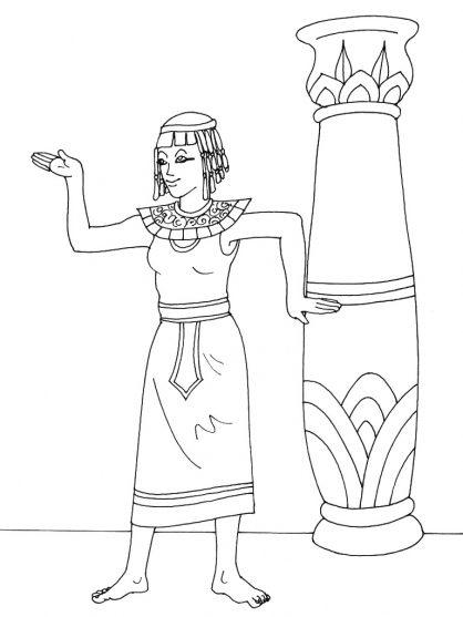 Coloriage Cléopatre #37966 à imprimer Coloriage Cléopatre #37966 à imprimer