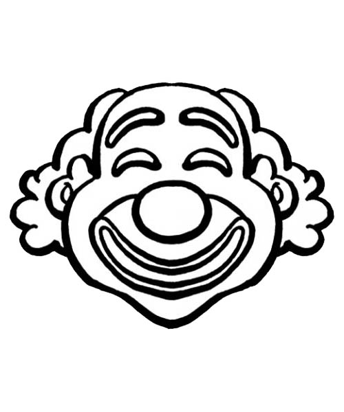 Clown joyeux avec un ballon dans un cadre festif