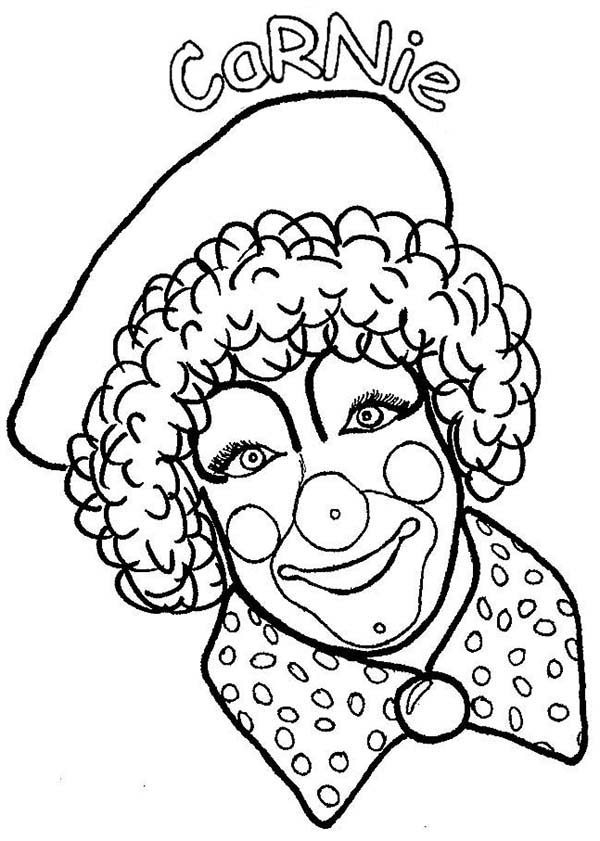 Un clown souriant jouant avec des ballons dans un décor festif