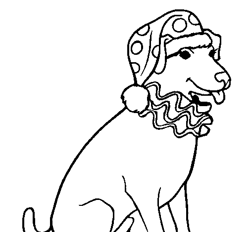 Un clown joyeux en pleine animation sur un fond festif
