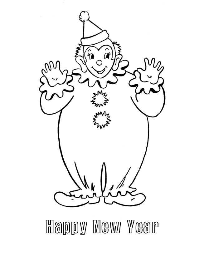Un clown joyeux entouré de ballons dans un univers festif