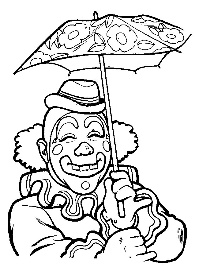 Clown souriant avec des ballons dans un environnement festif