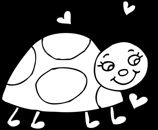 Coloriage d'une coccinelle sur une feuille