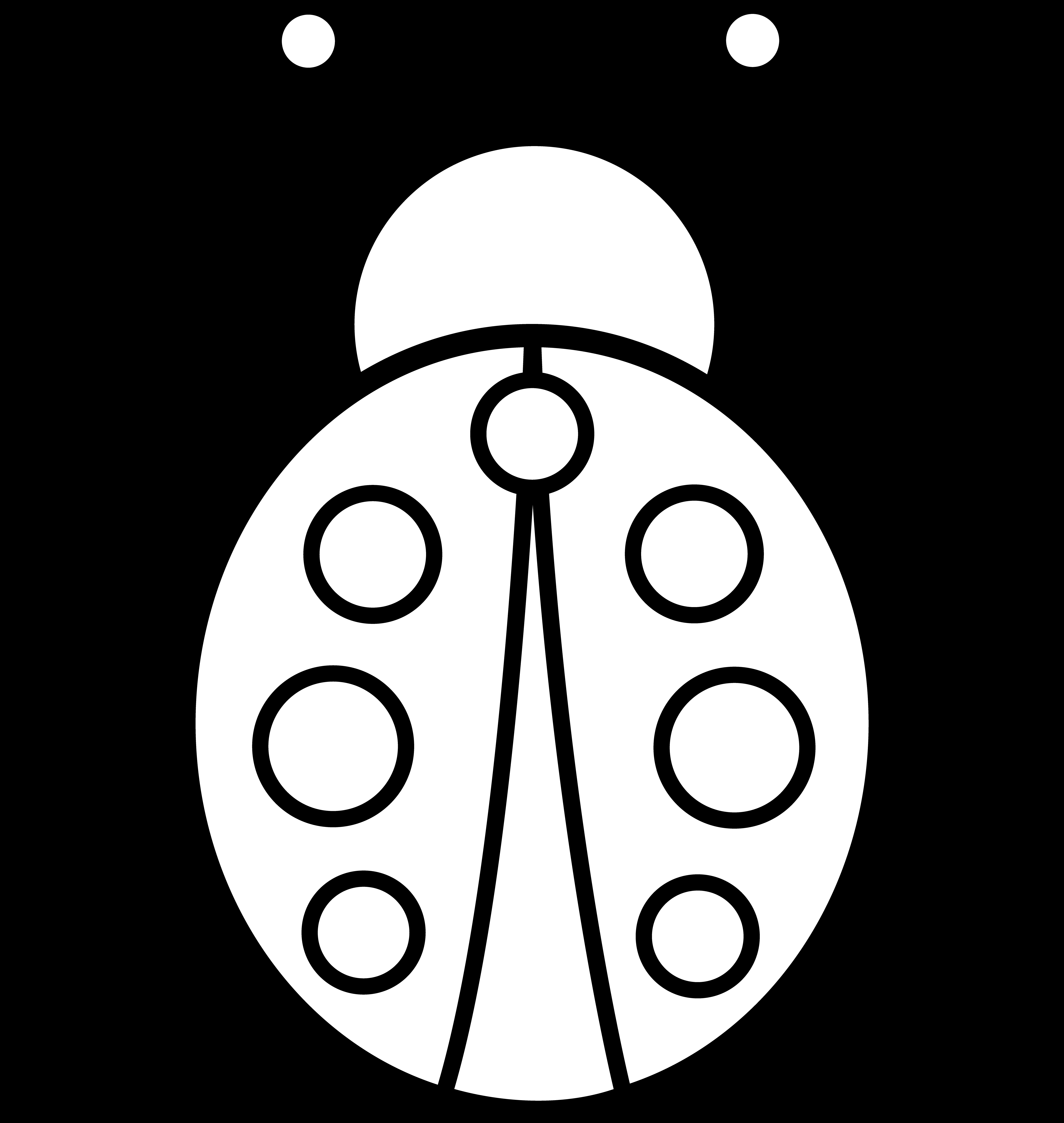 Coloriage d'une coccinelle sur une feuille de laitue