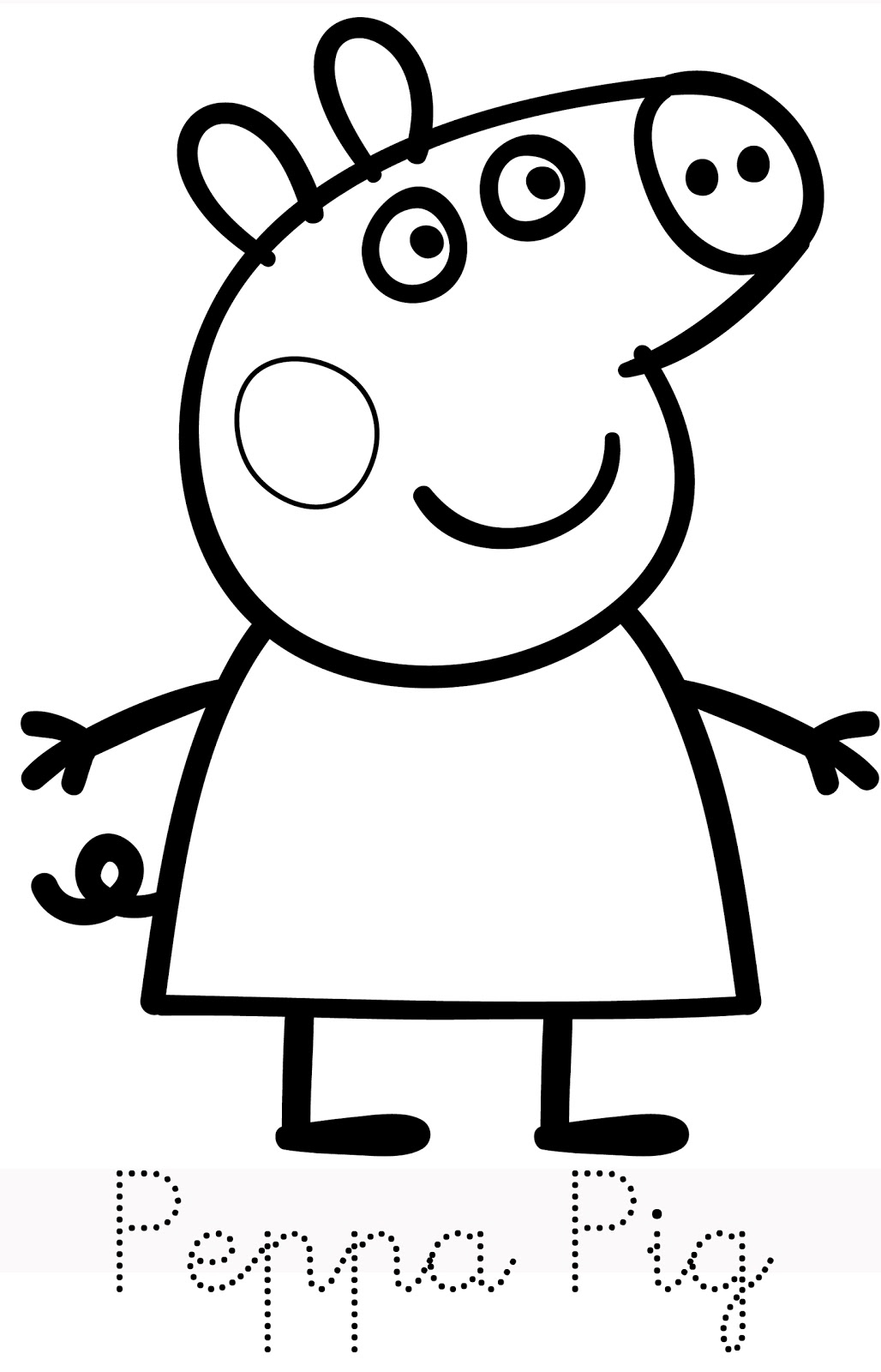 Un cochon souriant dans un pré verdoyant