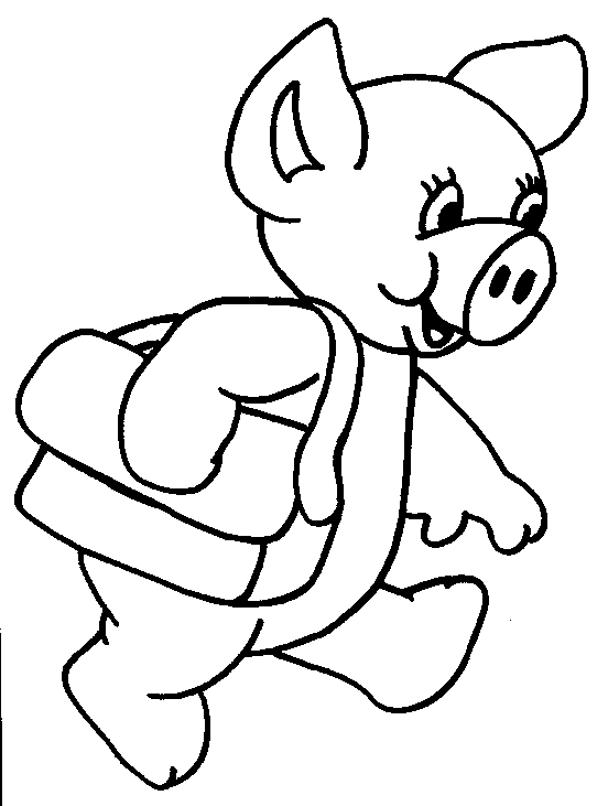 Un cochon joyeux dans un champ verdoyant