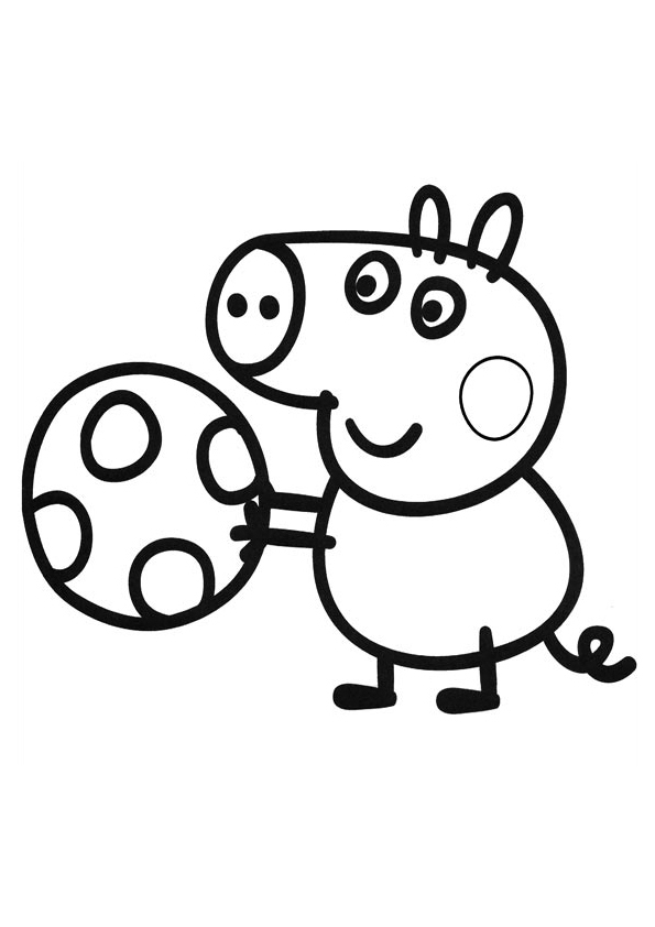 Un cochon joyeux au milieu d'un paysage campagnard