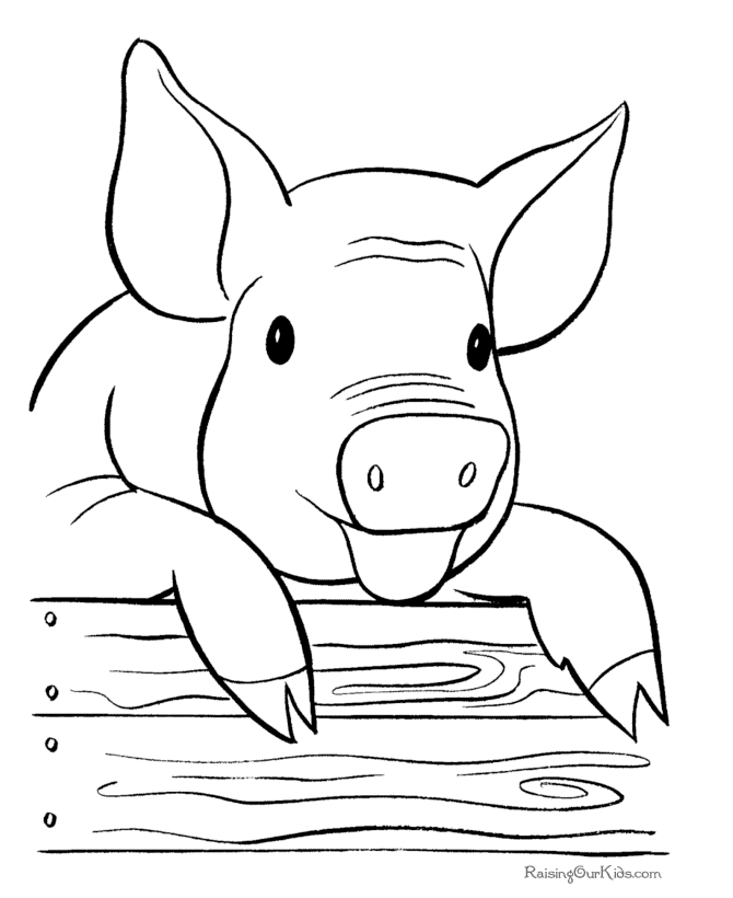 Un cochon joyeux se prélassant dans un pré verdoyant