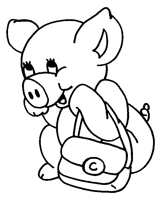 Un cochon joyeux dans un champ verdoyant Un cochon joyeux dans un champ verdoyant