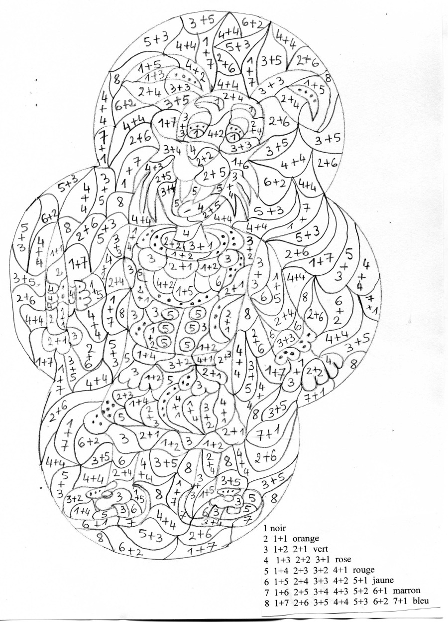 Coloriage d'un chat assis sur un coussin dans un intérieur chaleureux