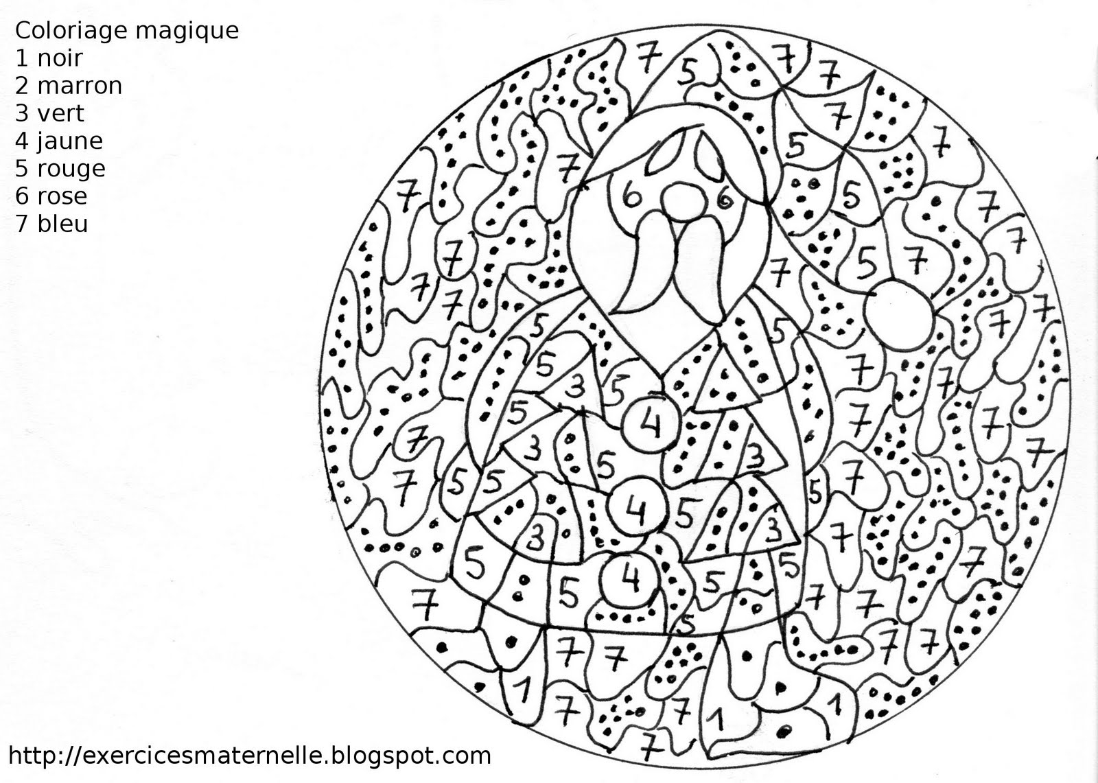 Coloriage d'une scène de nature avec un animal et des éléments floraux