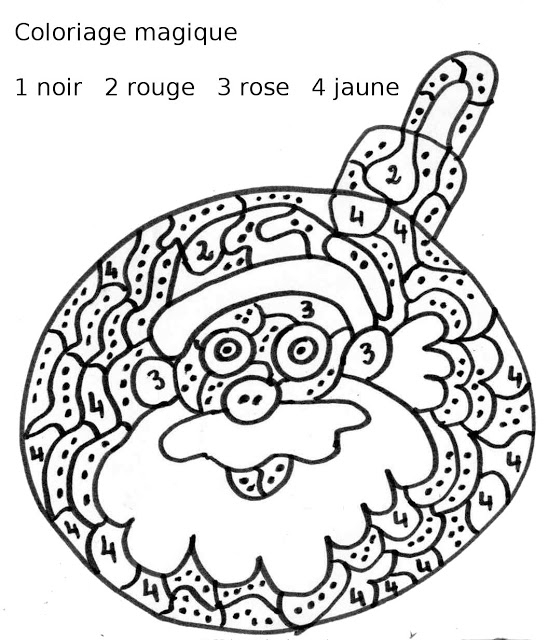 Un coloriage magique représentant un paysage avec un dragon et une forteresse