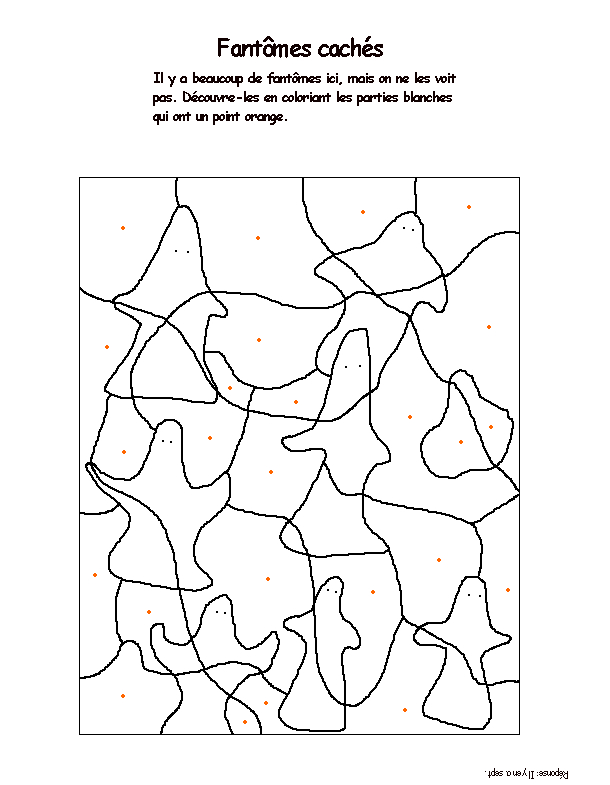 Un coloriage de paysage avec un château et des éléments naturels