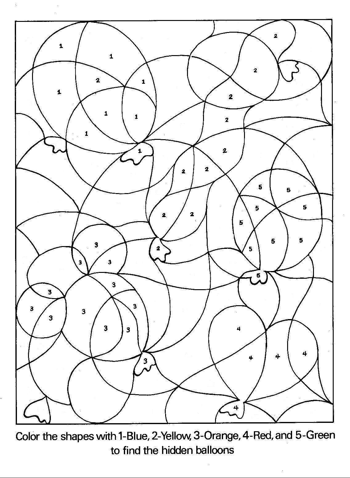 Coloriage d'un groupe d'animaux dans un paysage naturel