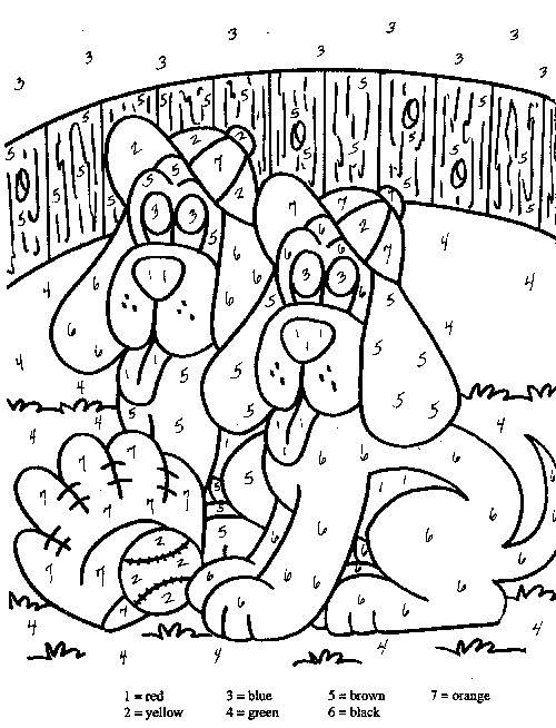 Coloriage d'un paysage de montagne avec un lac et des arbres