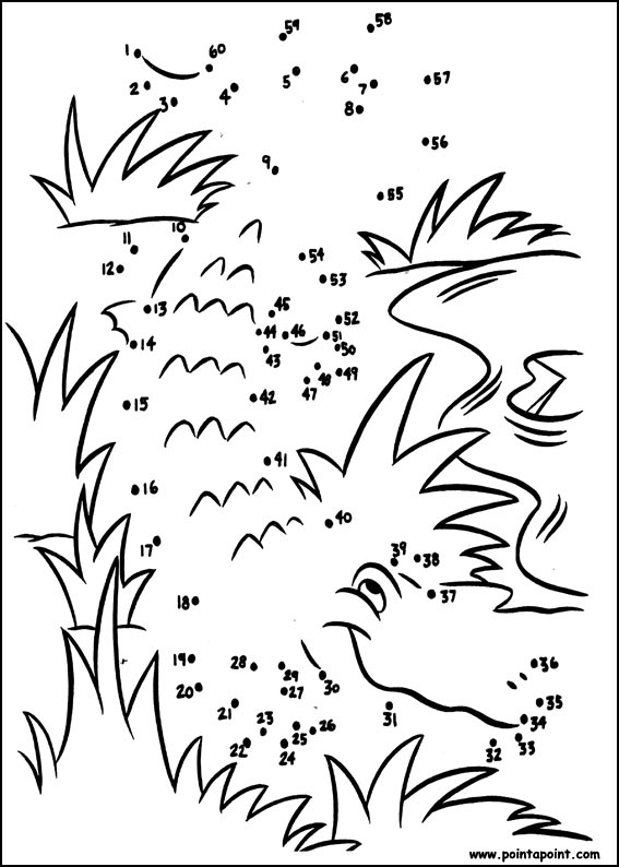 Coloriage point à point d'un chat espiègle sous un arbre