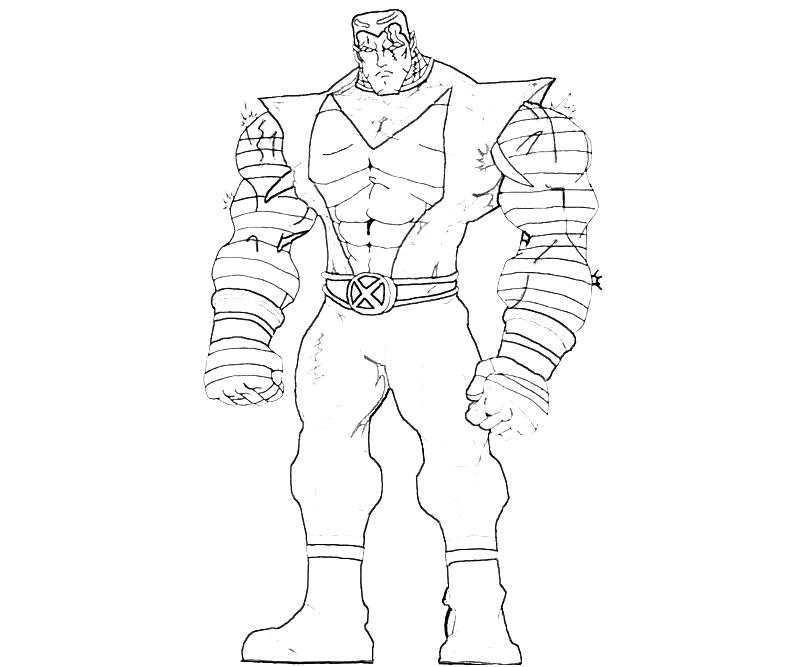 Colossus en pleine action dans un paysage mystérieux