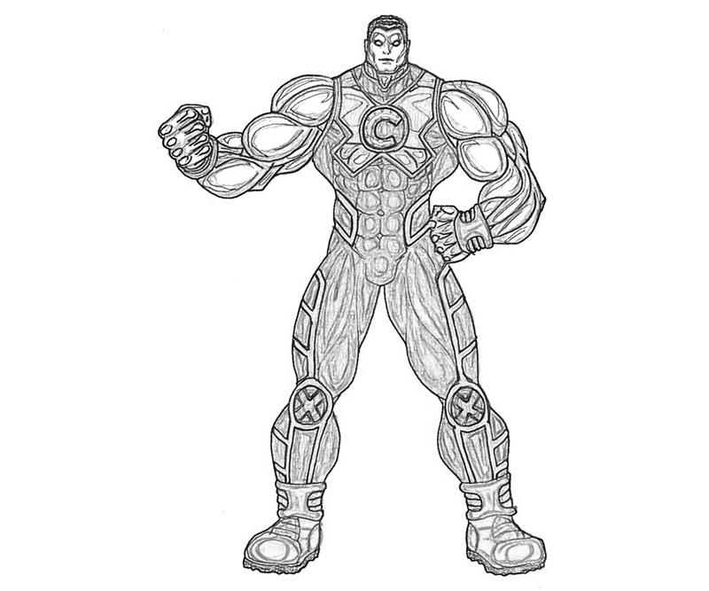 Colossus en pleine action dans un décor urbain dynamique